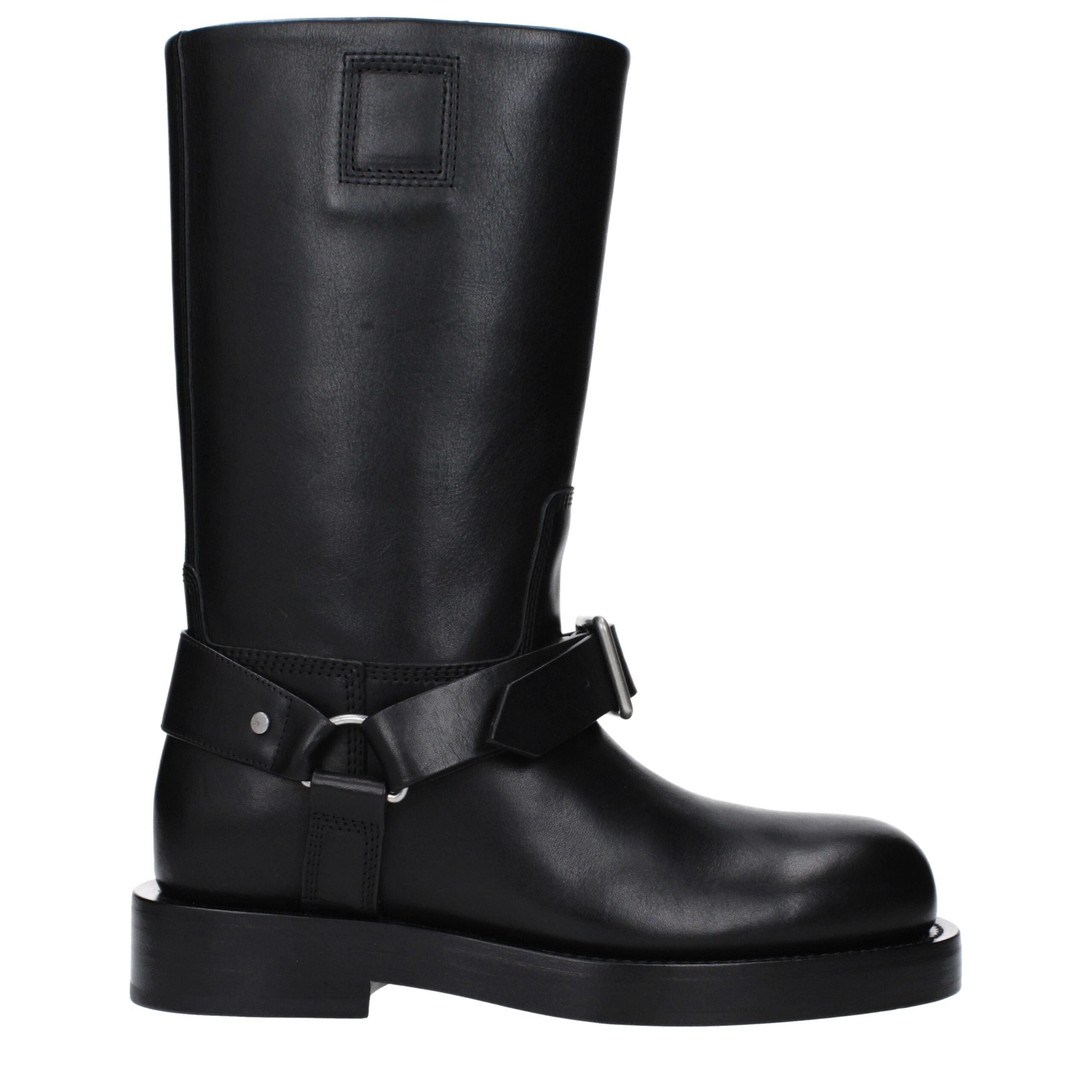 Burberry Black Leather Boot